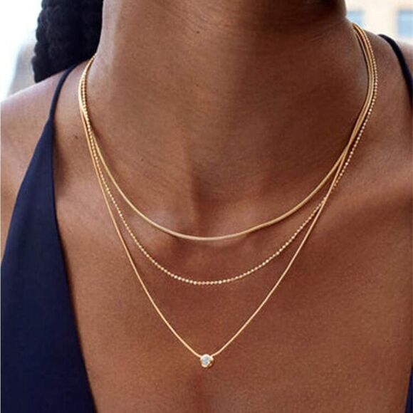 Anthropologie Jewelry - Stackable necklace N501